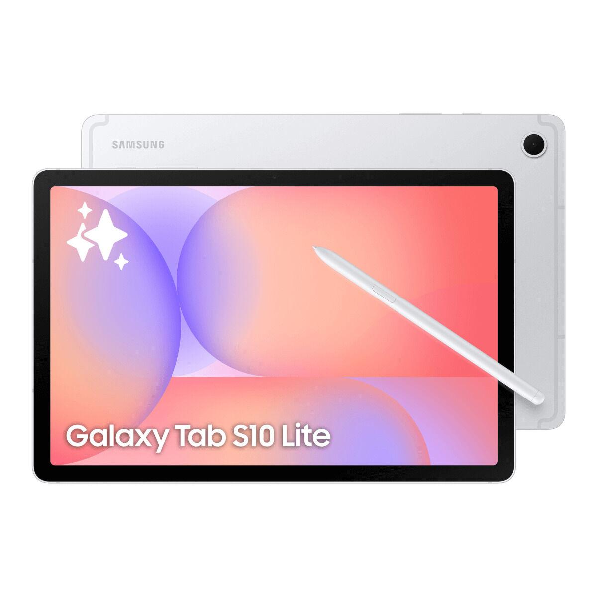 Tablet Samsung Galaxy Tab S10 Lite 10 Quot Gb Ram 128 Gb Sølvfarvet