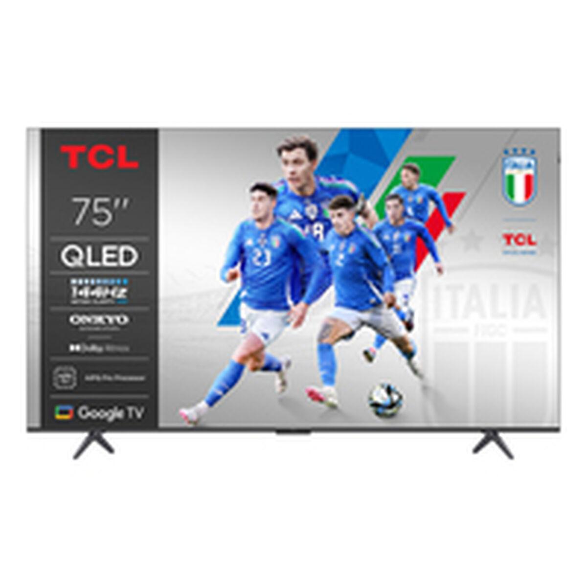 Tcl 75p8k 75 Quot 4k Ultra Hd Qled Smart Tv Google Tv