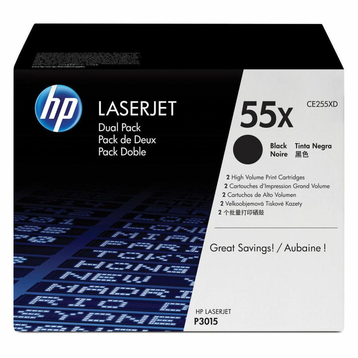 Toner Til Hp Laserjet 55x Ce255xd Sort -pak
