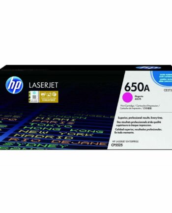 Toner Til Laserprinter Hp 650a Ce273a Magenta