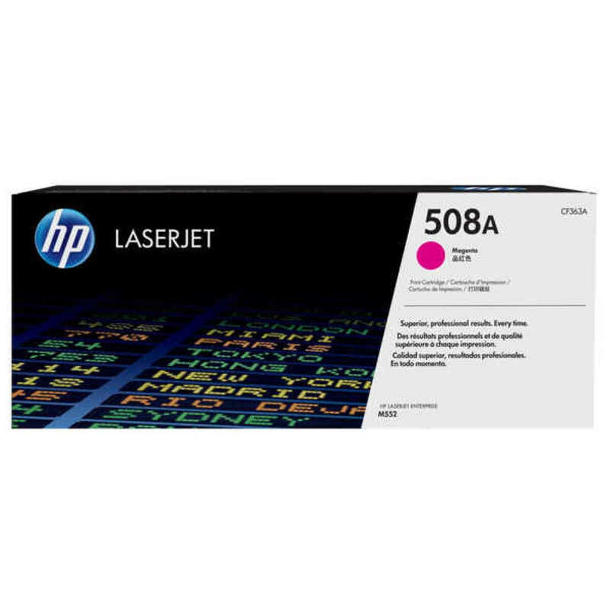Toner Til Laserprinter Hp 508a Cf363a Magenta