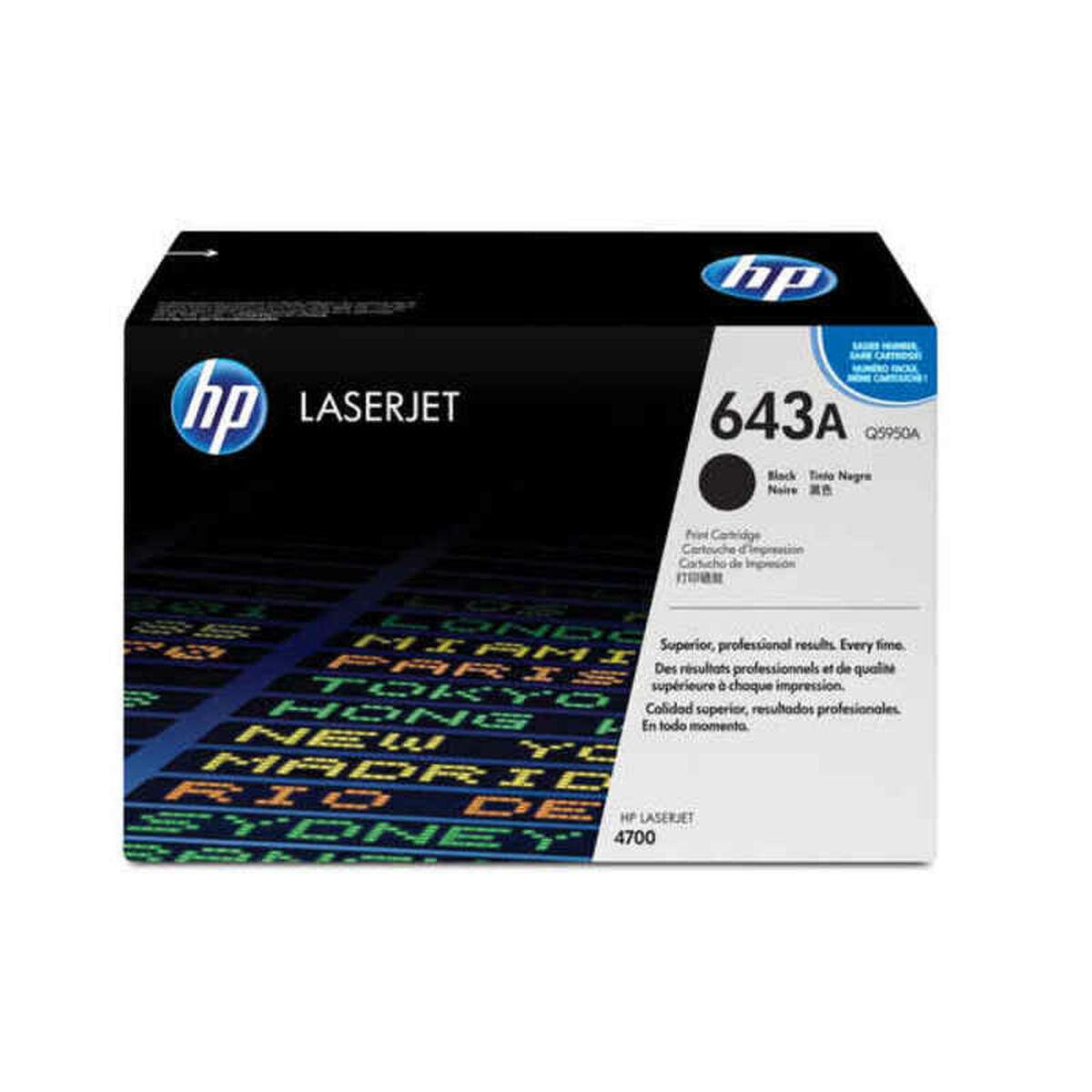 Toner Til Laserprinter Hp 643a Q5950a Sort