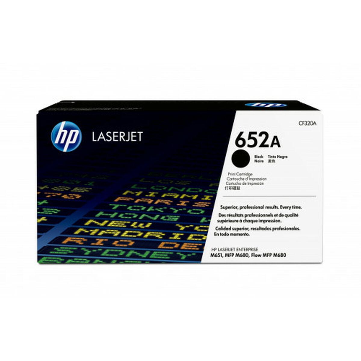 Toner Til Laserprinter Hp 652a Sort Original
