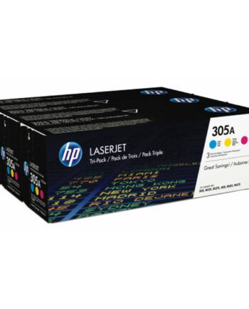 Toner Til Laserprinter Hp 305a Tricolour   -pak