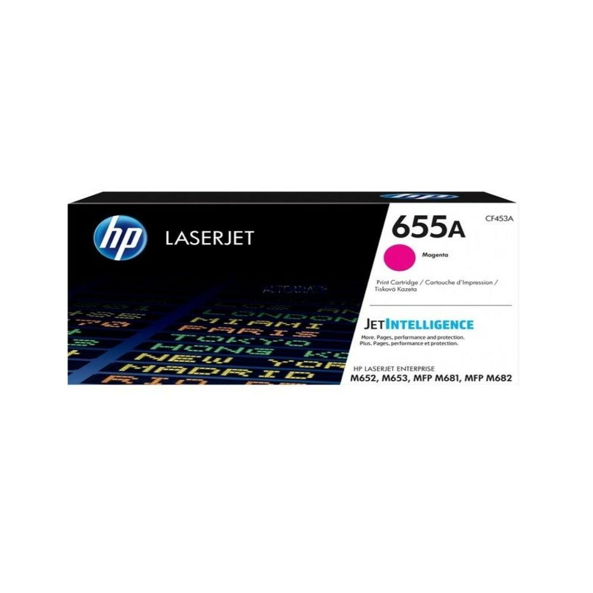 Toner Til Laserprinter Hp Laserjet 655a Magenta