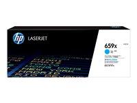 Toner Til Laserprinter Hp 659x Cyan  Høj Kapacitet