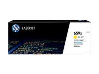 Toner Til Laserprinter Hp 659x Gul Høj Kapacitet