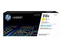 Toner Til Laserprinter Hp 212x Gul  Høj Kapacitet