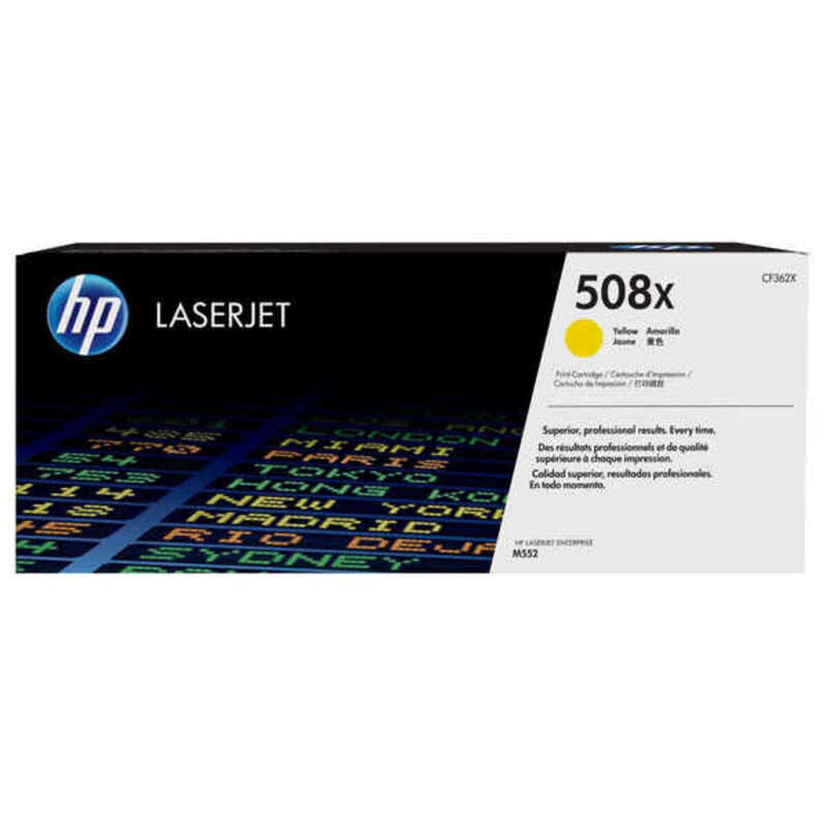 Toner Til Laserprinter Hp 508x Gul