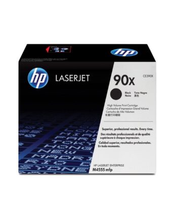 Toner Til Laserprinter Hp 90x Sort  Original