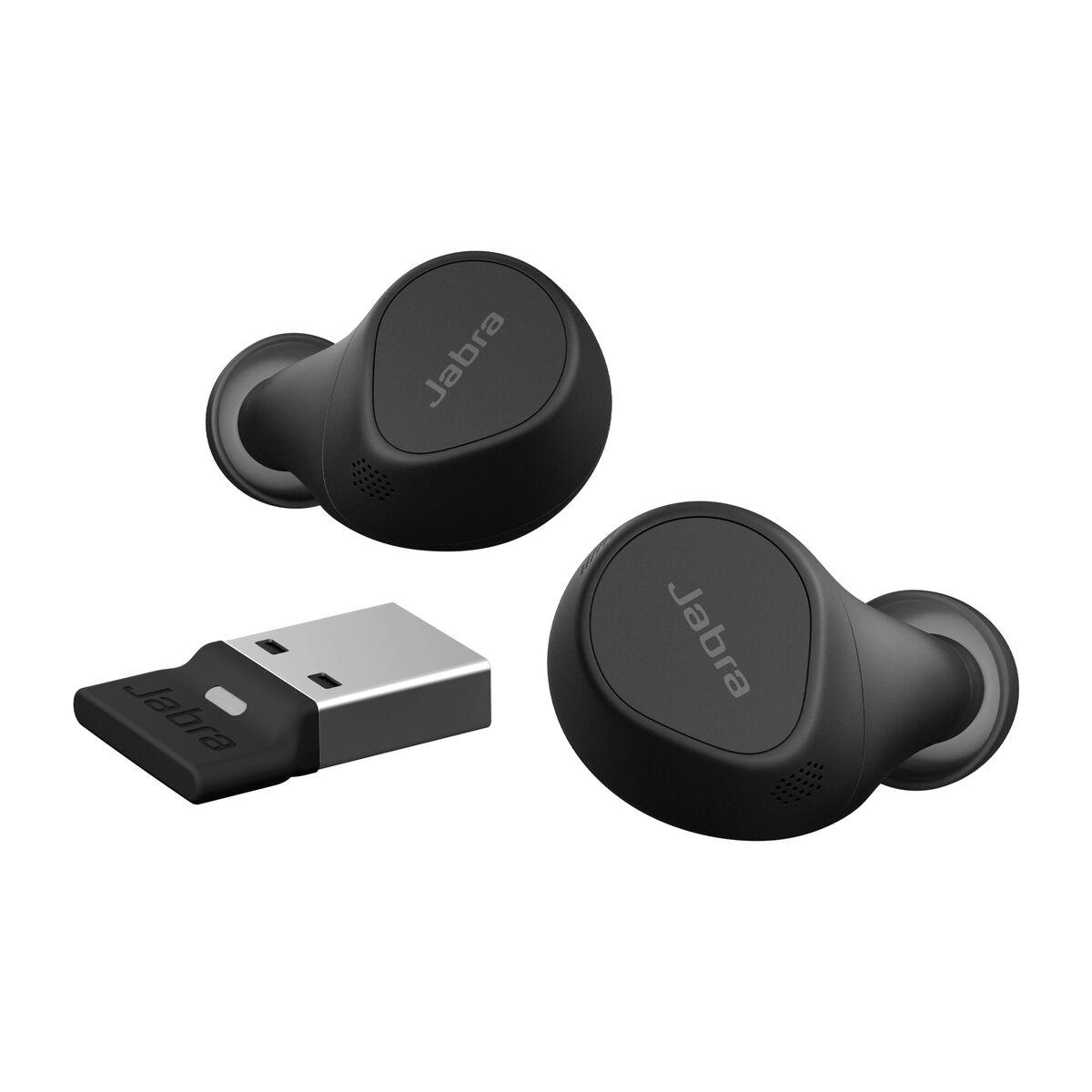Trådløse In-ear Høretelefoner Jabra Evolve2 Buds Sort