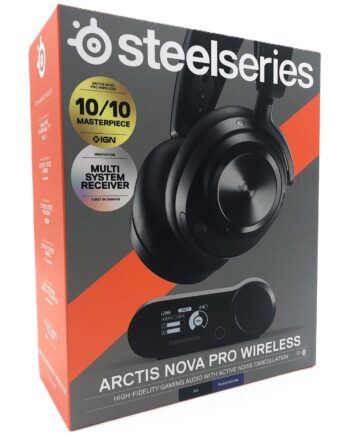 Trådløst Gaming Headset Steelseries Arctis Nova Pro Wireless  Sort