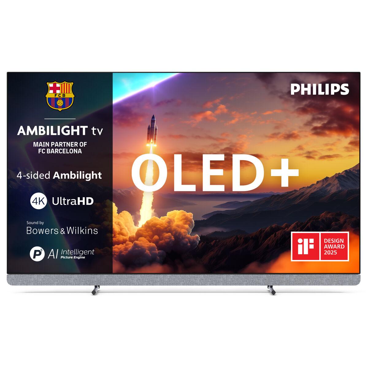 Tv Philips 65 Quot Oled 4k Ultra Hd Med Ambilight Google Tv Nvidia Gsync