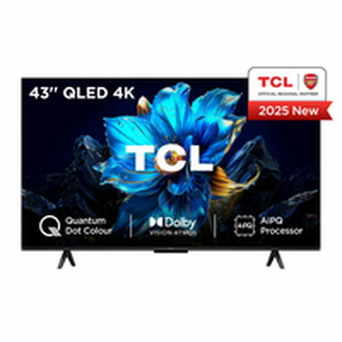 Tv 43 Quot Tcl 43p7k 4k Qled Google Tv Hdr