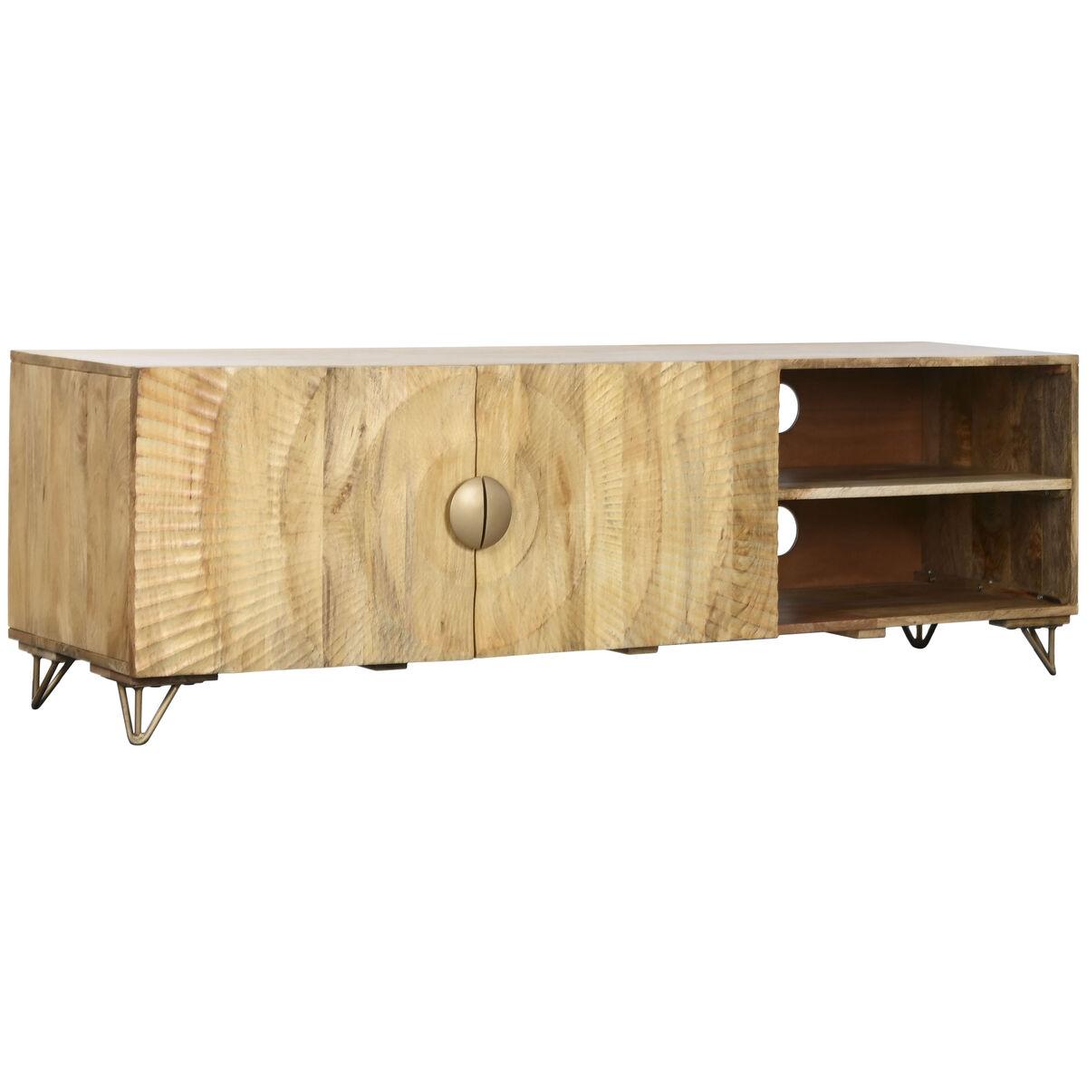 Tv-bænk Mangotræ Natur 160 40 50 Cm