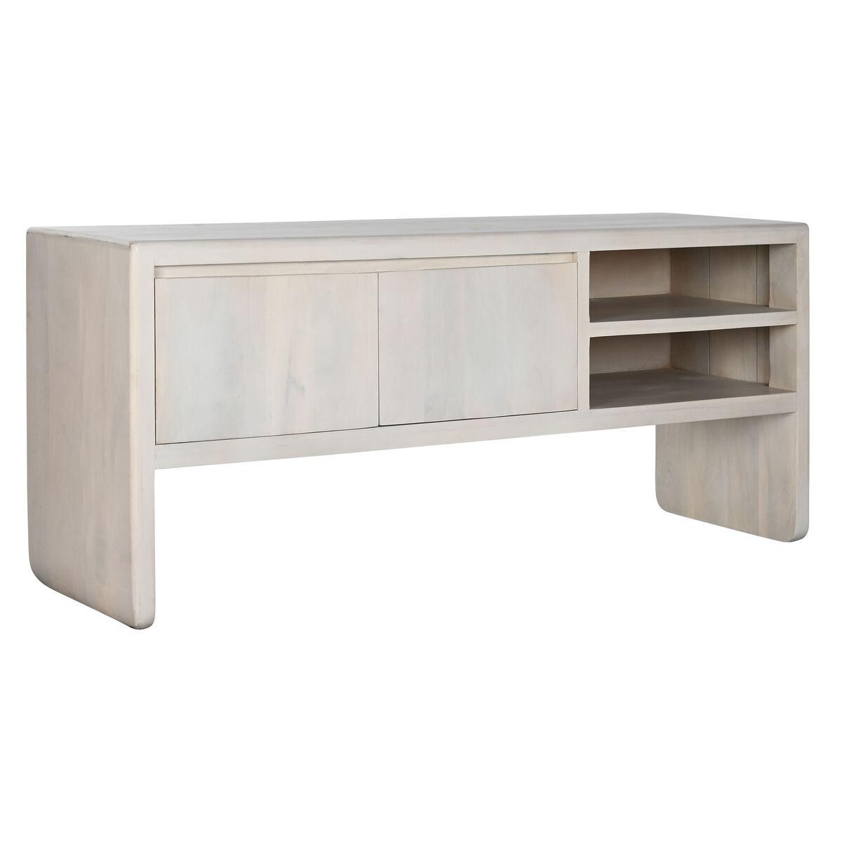 Tv-bord Mangotræ Hvid 140 40 60 Cm