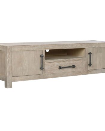Tv-møbel 160   40   46   Cm Træ Og Metal