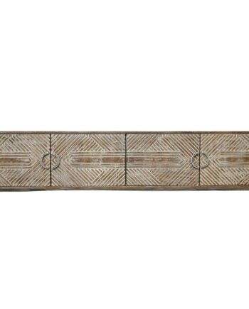 Tv-møbel   Mangotræ Hvid  180   40   50 Cm