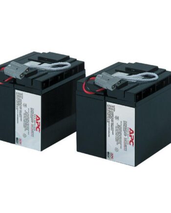 Ups Batteri Apc Rbc55 Sort  Vrla
