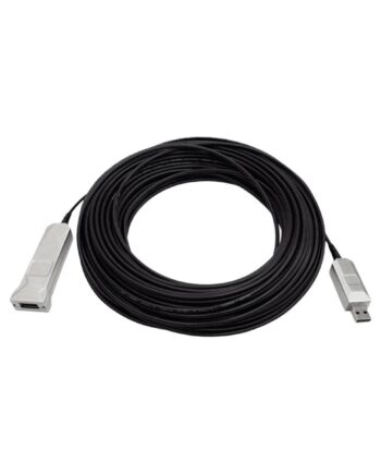 Usb-kabel Aver 20   Usb       Forlængerkabel  Sort