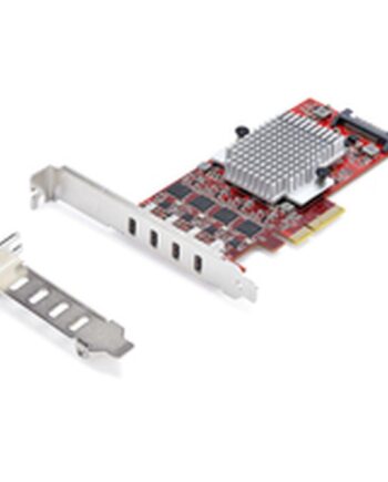 Usb-kabel Startech P10q4c-usb-card Rød