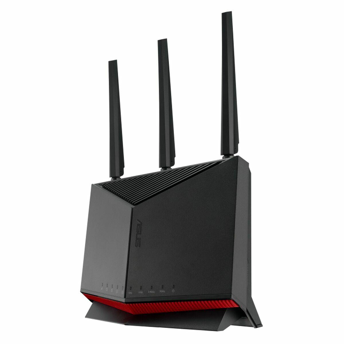 Wi-fi Router Asus Sort Rj45 Ethernet Lan Dual-band Ghz