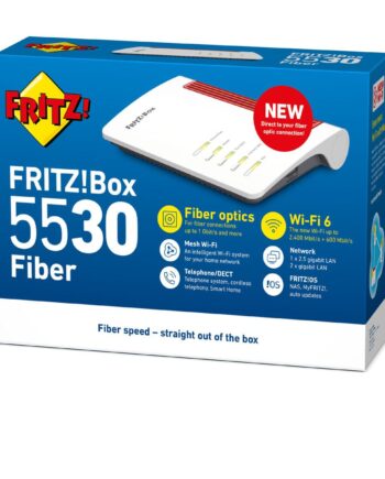 Wi-fi Router Fritz  Fritz Box 5530 Fiber Hvid  Rj45 Rj11