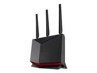Wifi-router Asus Rt-be86u  Trådløs 10g  Be6800