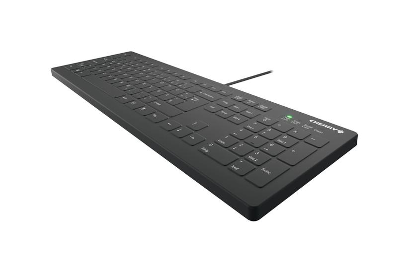 Active Key Ak-c8112 Tastatur Medicinsk 100 Full Size Qwertz Tysk Sort Indgangsudstyr