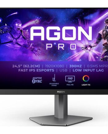 Aoc Agon Pro Ag256fs Skærm Wled 25 Quot  Amd Adaptive-sync Fast Ips 1ms   3ms Full Hd 1920x1080 : 390hz  Displayport: 360hz  Hdmi: 240hz