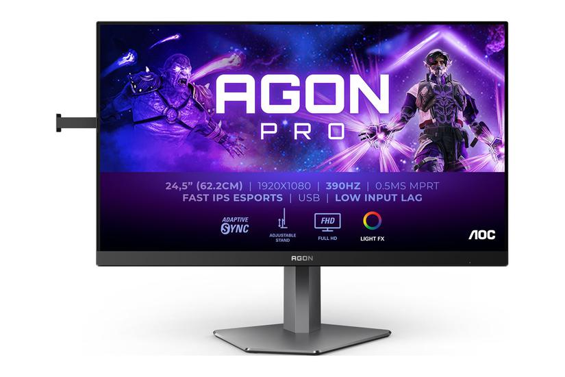 Aoc Agon Pro Ag256fs Skærm Wled 25 Quot Amd Adaptive-sync Fast Ips 1ms 3ms Full Hd 1920x1080 : 390hz Displayport: 360hz Hdmi: 240hz