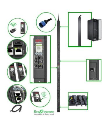 Apc Rack Pdu 9000 Switched Apdu9953 Strømfordelingsenhed 7400 Va