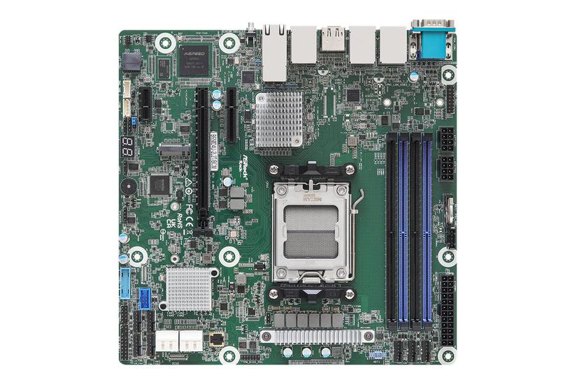 Asrock Rack B650d4u-2l2t Bcm Bundkort Micro Atx Socket Am5 Amd B650e