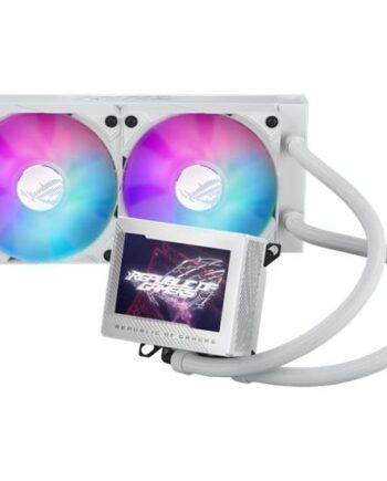 Asus Rog Ryujin Iii 240 Argb White Edition Processors Flydende Kølesystem
