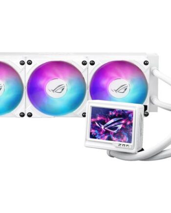 Asus Rog Ryujin Iii White Edition Cpu-vandblokering Til Flydende Kølesystem