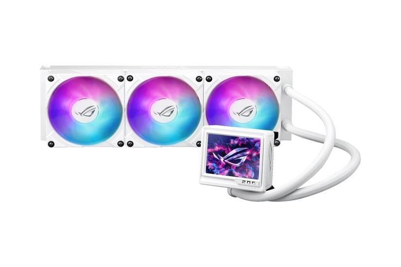 Asus Rog Ryujin Iii White Edition Cpu-vandblokering Til Flydende Kølesystem