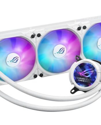 Asus Rog Strix Lc Iii 360 Argb Lcd White Edition Processors Flydende Kølesystem