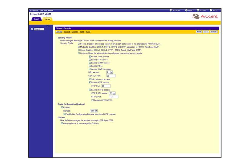 Avocent Acs V6000 Virtual Advanced Console Server Licens 16 Porte