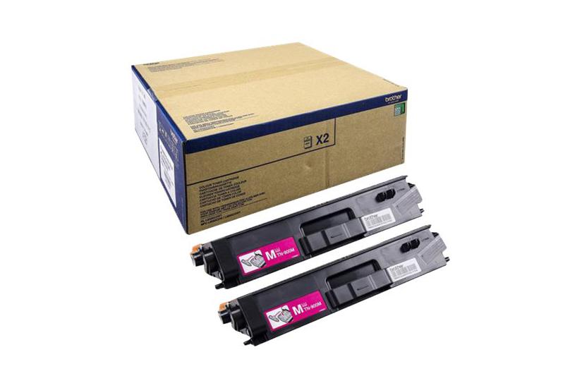 Brother Tn900m Pakker Magenta Original Tonerpatron