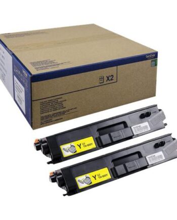 Brother Tn900y   Pakker Gul Original Tonerpatron
