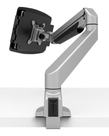 Compulocks Ipad Mini     Quot  Space Enclosure Articulating Arm Mount Monteringssæt For Tablet Sort  Sølv