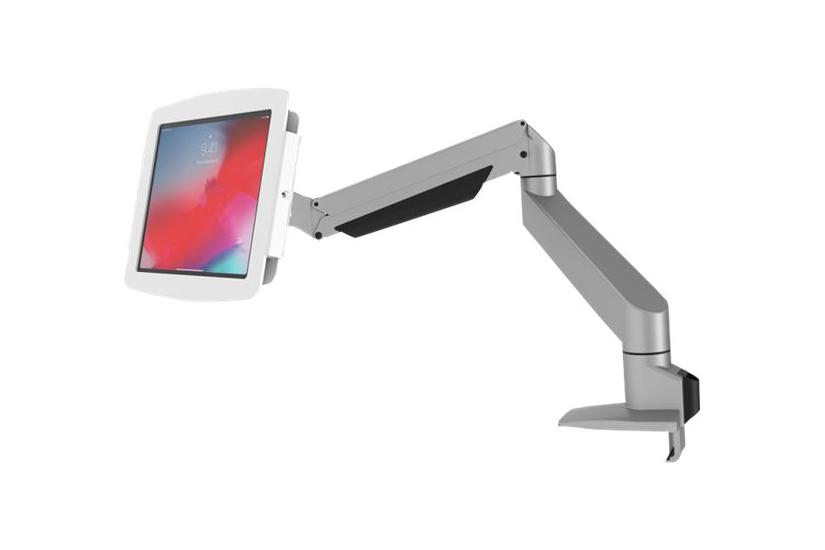 Compulocks Ipad 10 Quot Space Enclosure Articulating Arm Mount Monteringssæt Justerbar Arm For Tablet Hvid