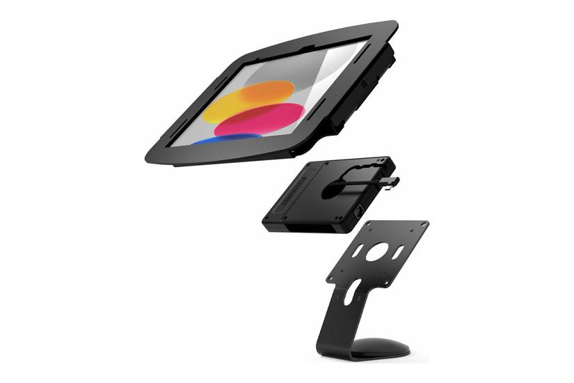 Compulocks Ipad 10th-11th A16 Gen Space Enclosure Core Counter Stand Or Wall Mount Plus Hub Black Stativ For Tablet