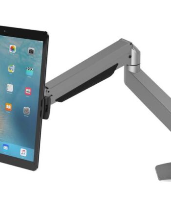 Compulocks Universal Tablet Cling Articulating Arm Mount Monteringssæt Justerbar Arm For Tablet Sort  Sølv
