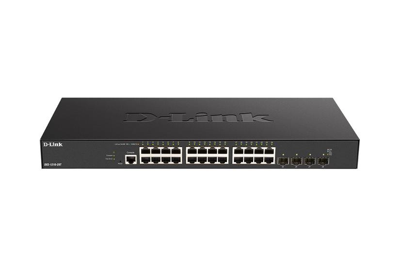 -link Dxs 1210-28t Switch 28 Porte Smart Monterbar På Stativ