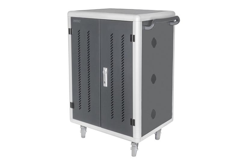 Digitus Dn-45005 Vogn Med Hjul For 30 Tablets Notebooks Mobil Sort