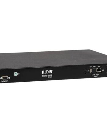 Eaton Tripp Lite Series Pdu Switched Ats 200-240v 16 20a   C13   C19 C20 Horizontal 1urm Horizontal Rackmount Strømfordelingsenhed     Kw