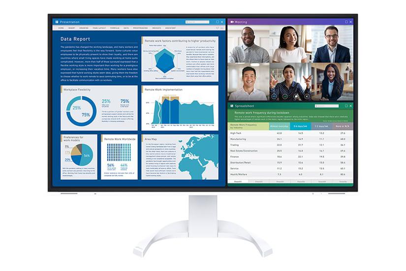 Eizo Flexscan Ev3240x Skærm Led Baglys 32 Quot Ips 5ms 4k 3840x2160