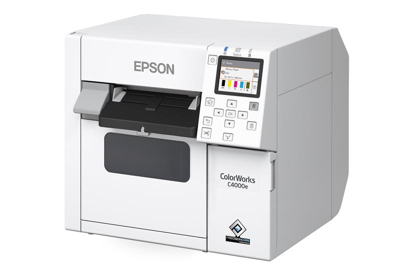 Epson Colorworks Cw-c4000e Bk Etiketprinter Farve Blækprinter