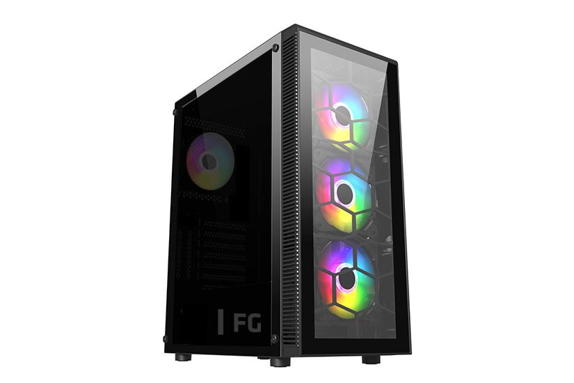 Føniks Warrior Færdigsamlet Gamer Computer Amd Ryzen 5700x 32gb Ddr4 Amd Radeon Rx 7600 8gb 1tb Ssd Windows 11 Installeret Og Køreklar
